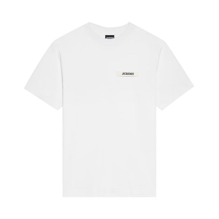 Jacquemus Le T-Shirt Gros Grain 'White'