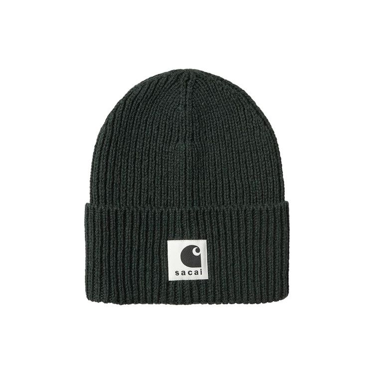 Sacai x Carhartt WIP Wool Knit Beanie 'Green'