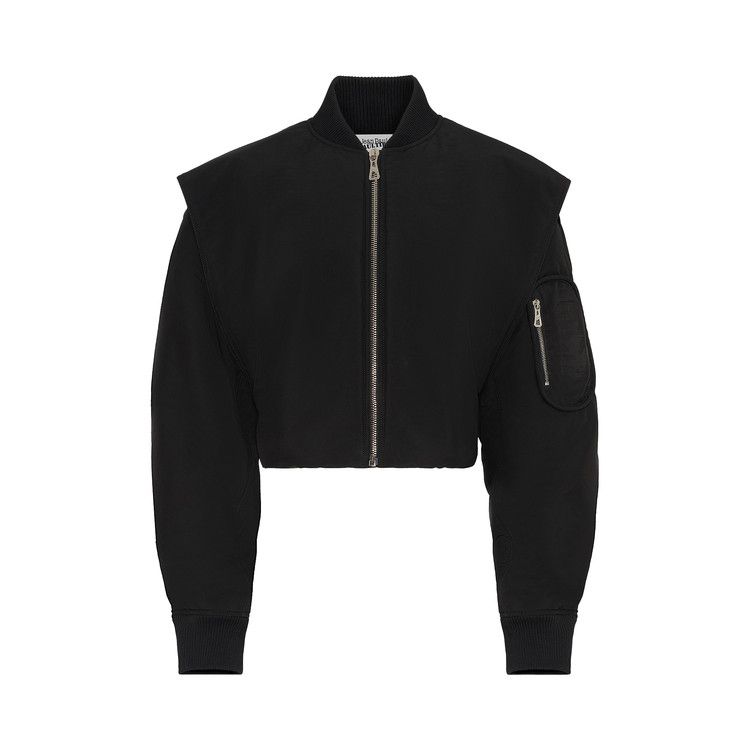 Jean Paul Gaultier Hidden Hood Detail Bomber 'Black'