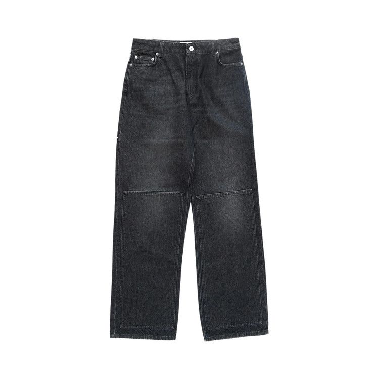 Jean Paul Gaultier Workwear Detail Denim Trouser 'Black'