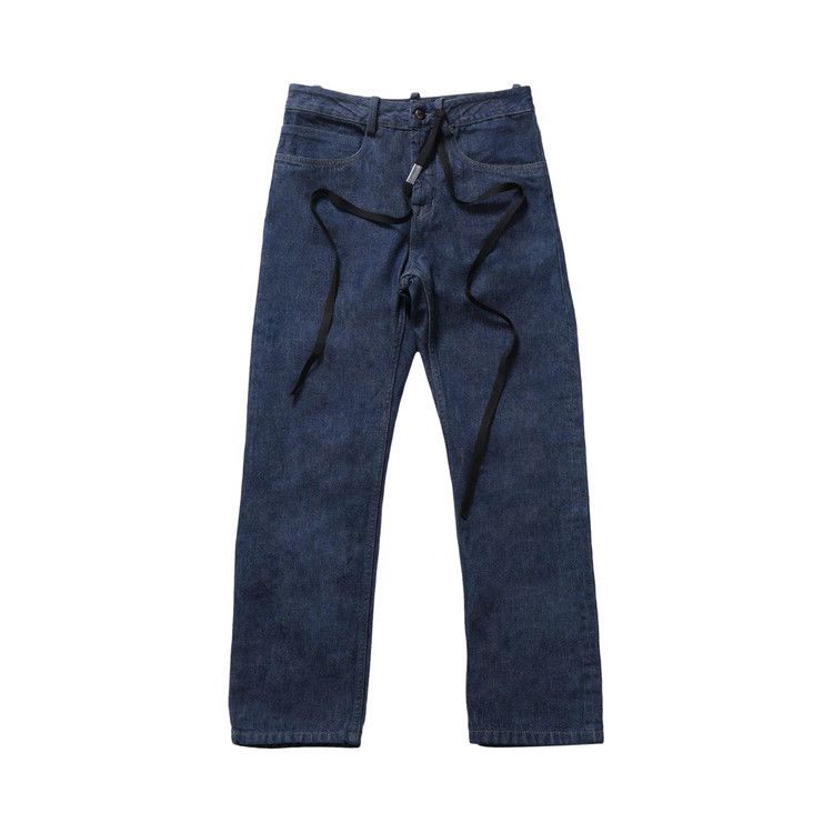Ann Demeulemeester Herme 5-Pocket Slim Fit Cropped Trouser 'Dark Blue'