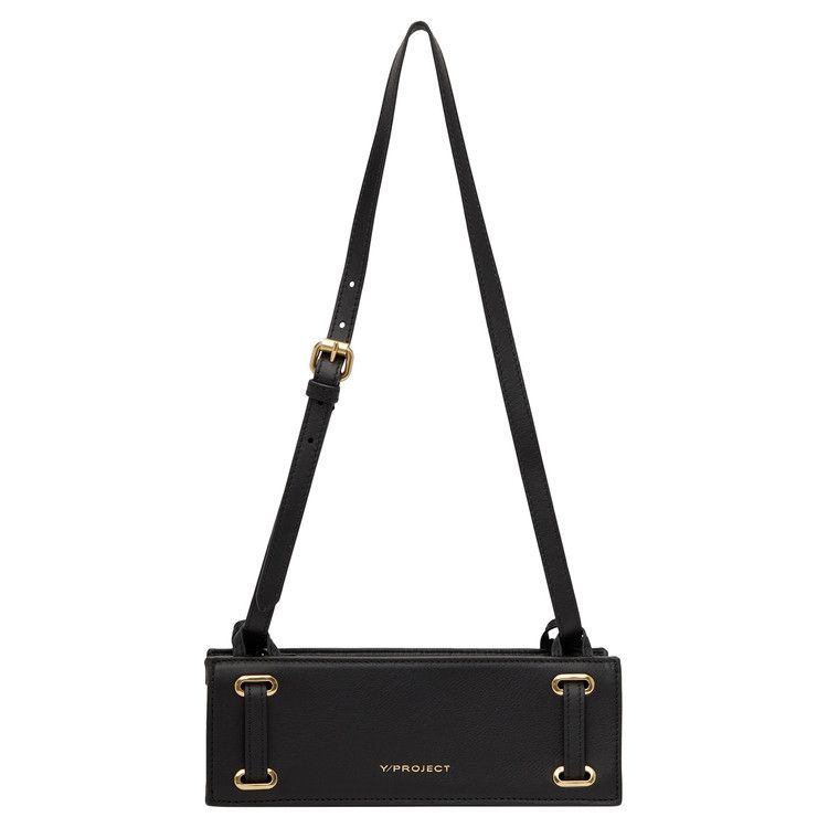 Y/Project Mini Accordion Baguette Messenger Bag 'Black'