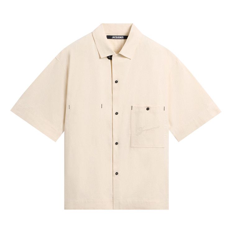 Jacquemus La Chemise De-Nimes Aloe 'Off White'