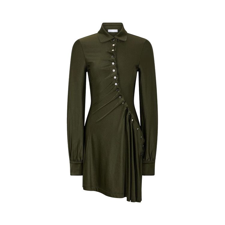 Rabanne Robe Short Dress 'New Khaki'