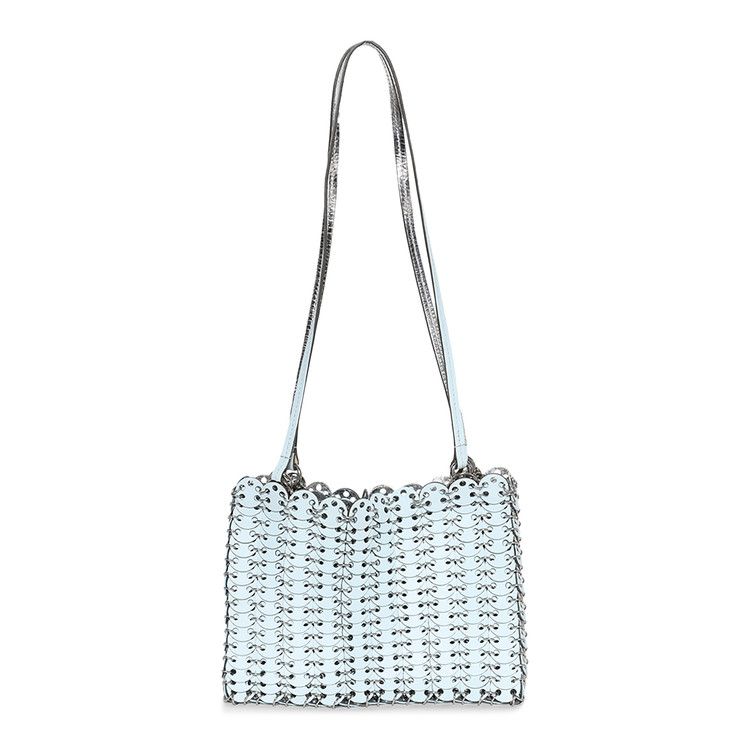 Rabanne 1969 Flip Shoulder Bag 'Blue/Silver'