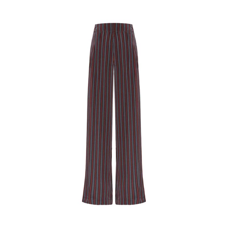 Dries Van Noten Fluid Striped Pants 'Grey'