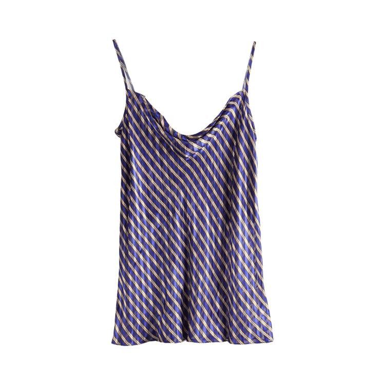 Dries Van Noten Devour Diagonal Stripe Chai Shirt 'Purple'