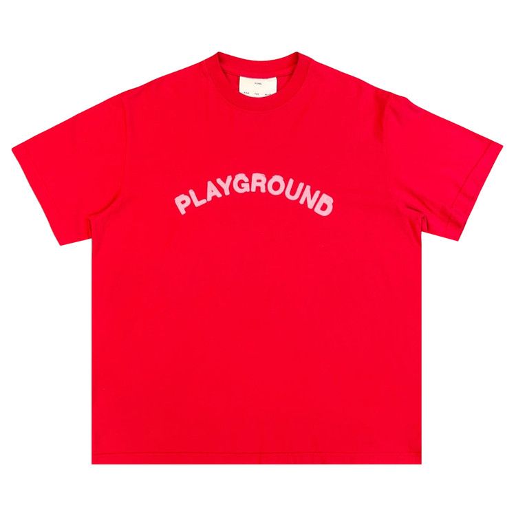 Song for the Mute 'Playground' Standard Tee 'Overdye Red'