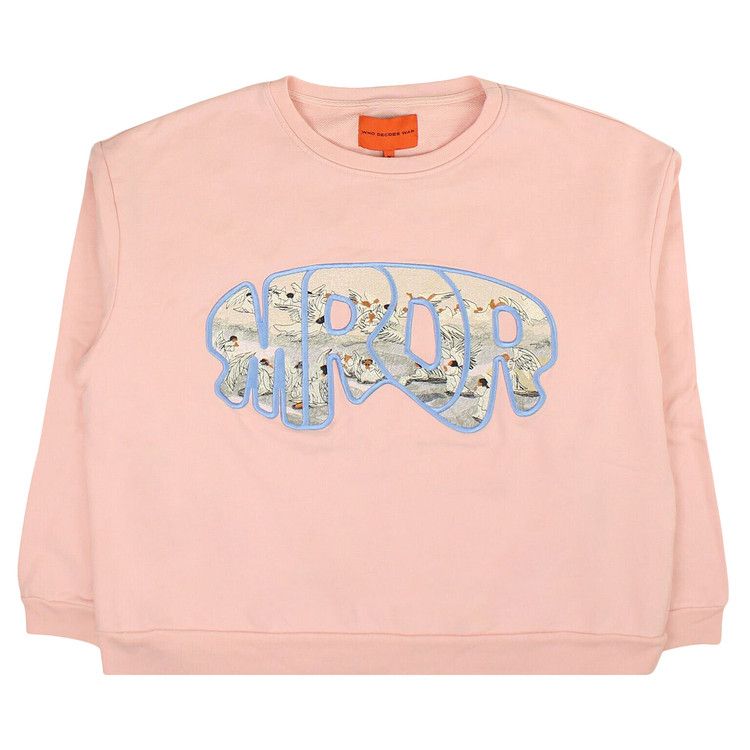 Who Decides War MRDR Crewneck Sweater 'Pink'