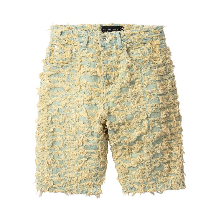 Who Decides War Denim Shorts 'Golden Musk'