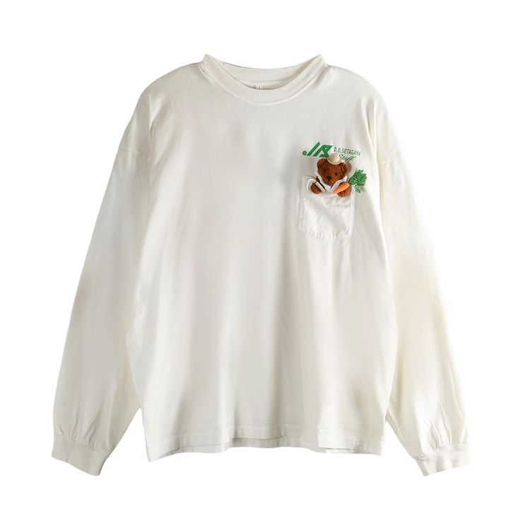 Doublet Long-Sleeve With My Workwear Bear T-Shirt 'White'