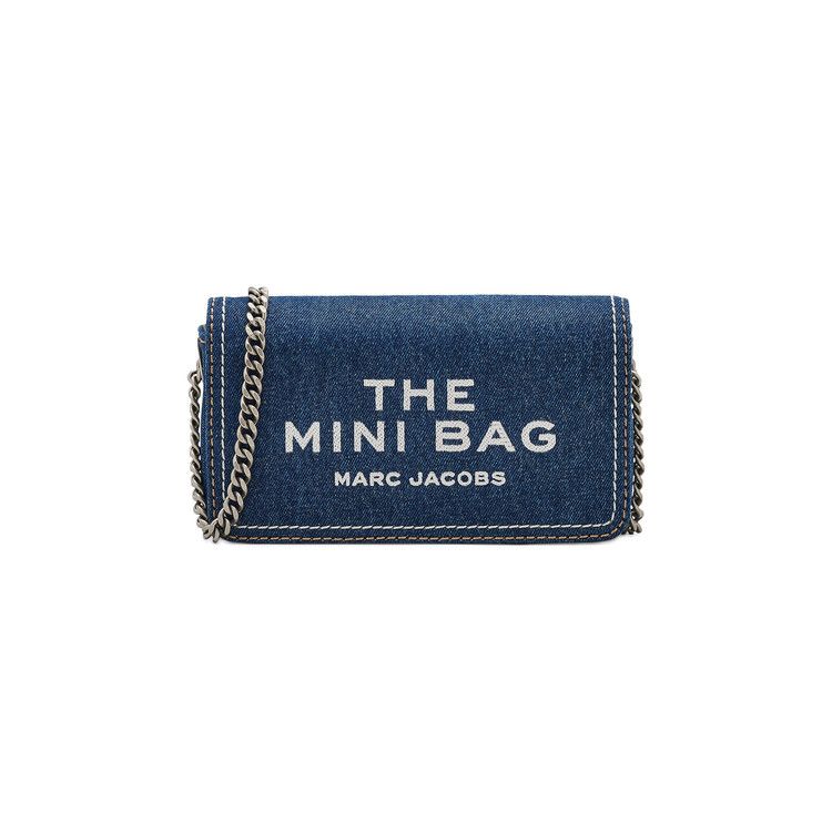 Marc Jacobs Mini Denim Chain Items SLG Bag 'Dark Wash'