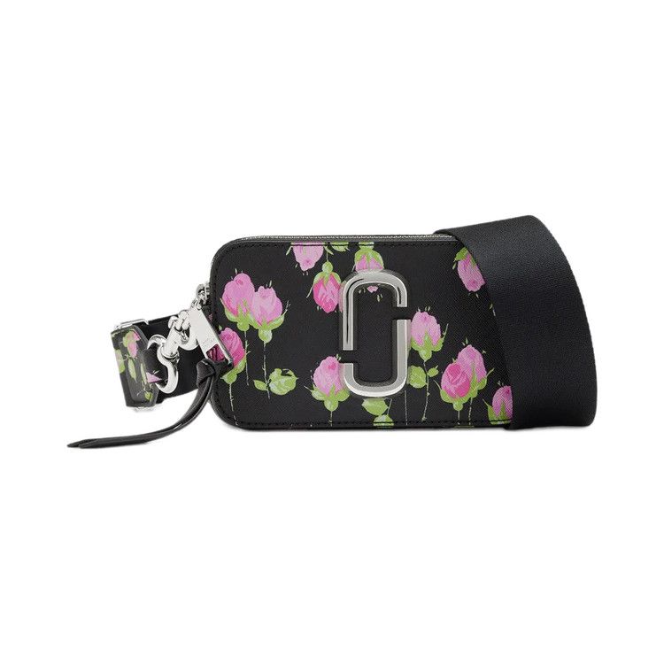 Marc Jacobs The Vintage Floral Snapshot Bag 'Black/Multicolor'