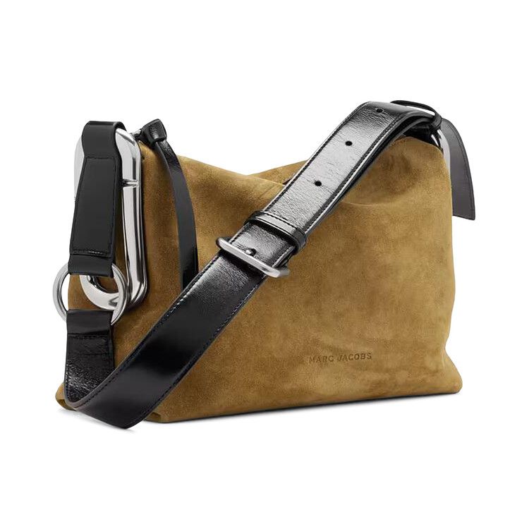 Marc Jacobs Suede Scene Medium Shoulder Bag 'Hazelnut'