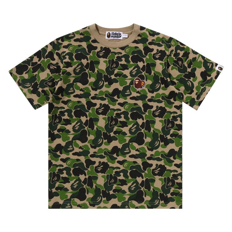 BAPE Kids ABC Camo Ape & Milo One Point Tee 'Green'