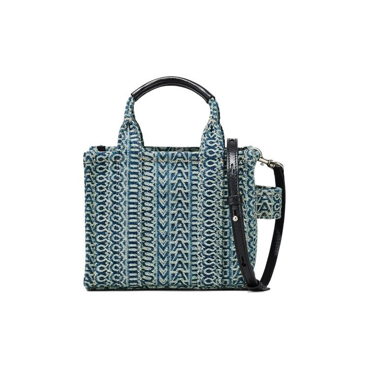 Marc Jacobs Monogram Denim Crossbody Tote Bag 'Sun Faded'