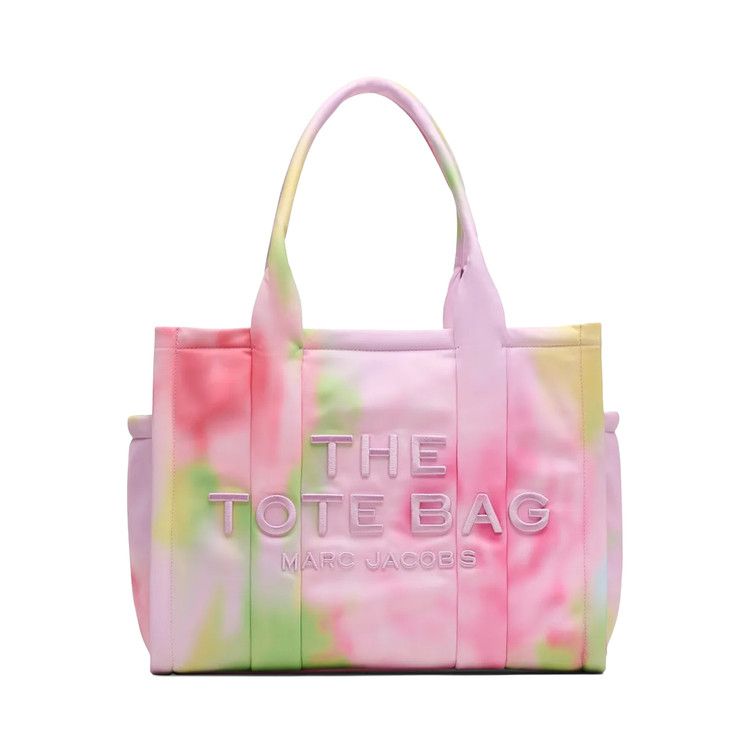 Marc Jacobs The Large Blurred Puffy Nylon Tote Bag 'Ribbon Pink'
