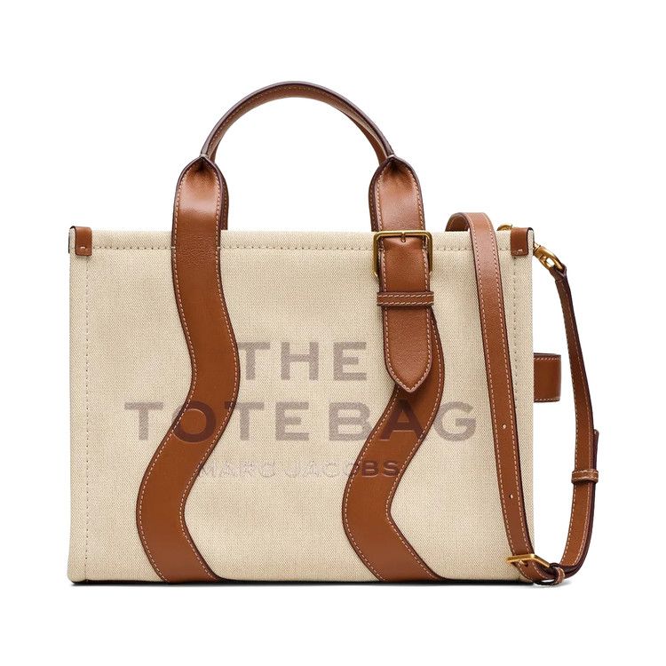 Marc Jacobs The Tote Canvas Leather Dakota 'Beige/Argan'