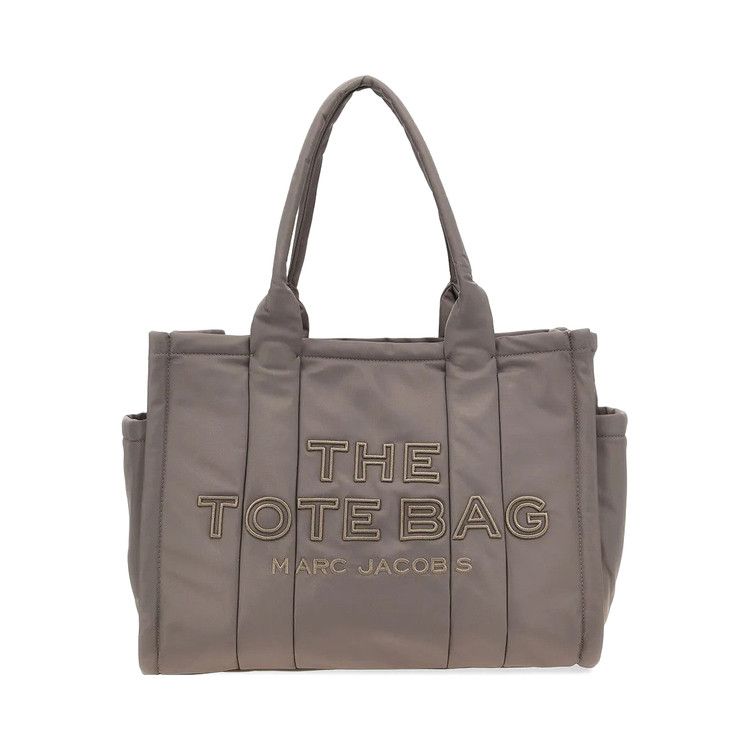 Marc Jacobs The Puffy Nylon Large Tote Bag 'Cement'