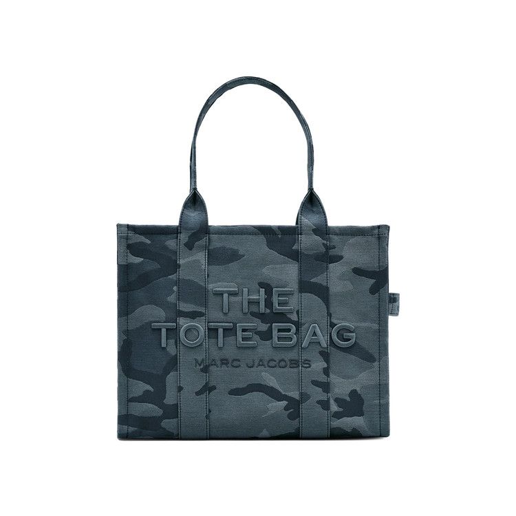 Marc Jacobs Large Camo Jacquard Tote Bag 'Blue/Multicolor'