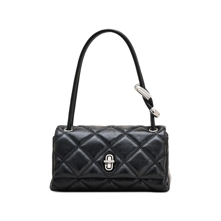 Marc Jacobs Mini Quilted Leather Dual Shoulder Bag 'Black'