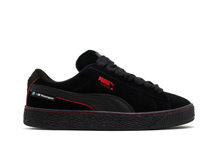 BMW M Motorsport x Puma Suede XL 'Black Pop Red'