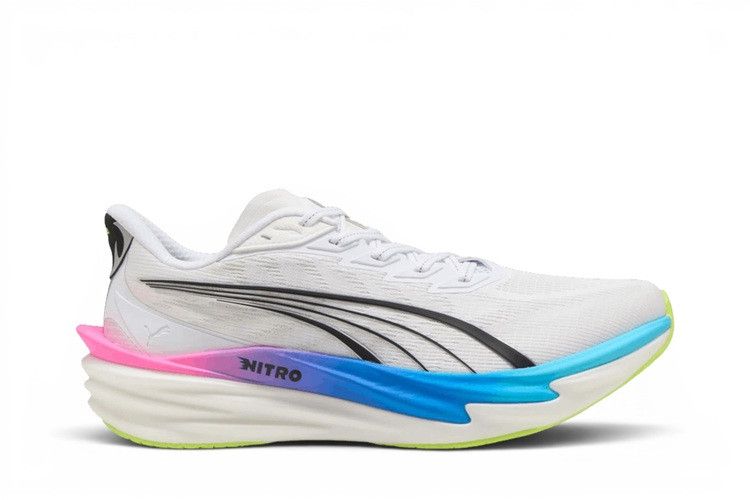 Puma Deviate Nitro 4 'White Poison Pink Ultra Blue'