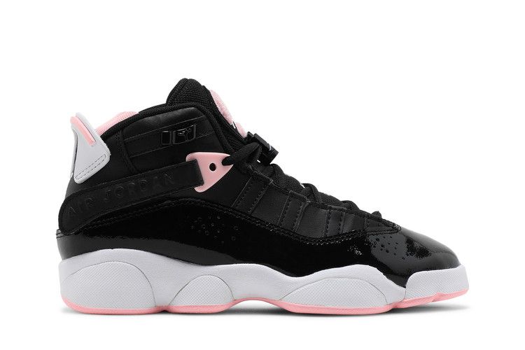 Air Jordan 6 Rings GS 'Black Arctic Punch'