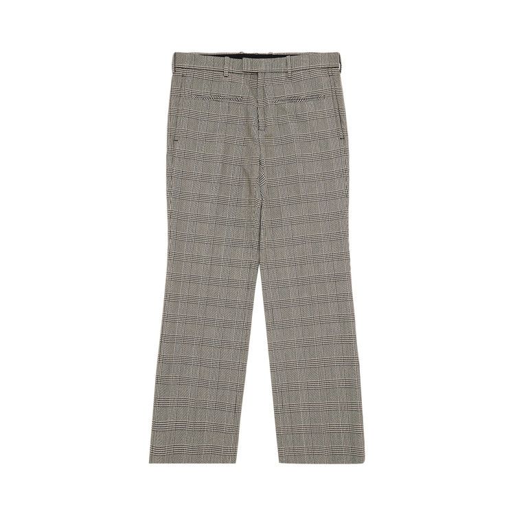 Courrèges Heritage Prince Of Wales Pants 'Sand/Mud Brown'