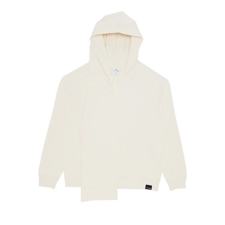 Courrèges Scarf Embroidered Hoodie 'White'