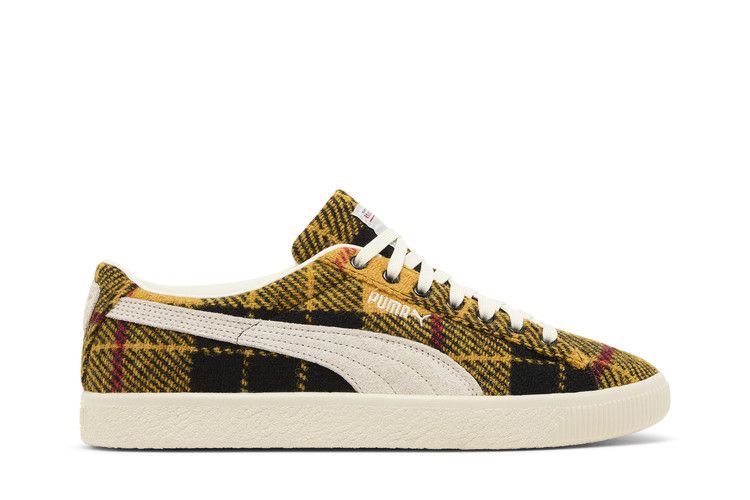 Harris Tweed x Puma Suede Vintage 'Tartan - Yellow'