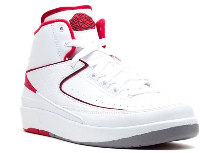 Air Jordan 2 Retro BG 'White Varsity'