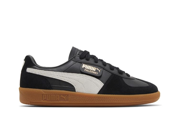 Puma Palermo Leather 'Black Feather Grey Gum'