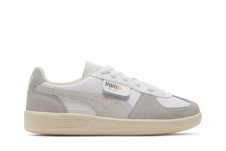 Puma Palermo Leather Big Kid 'White Cool Light Grey'