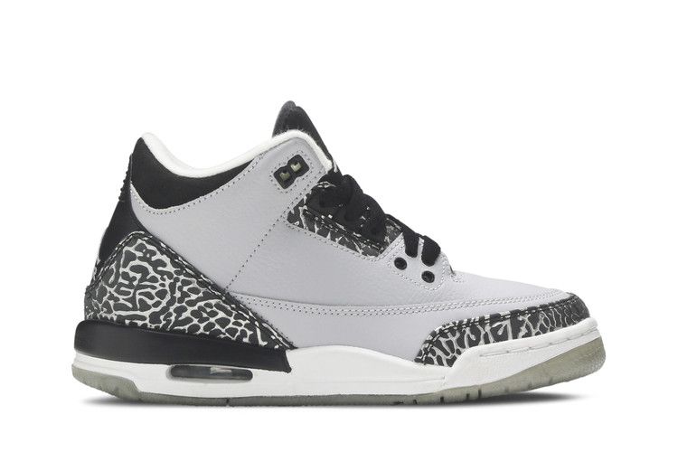 Air Jordan 3 Retro BG 'Wolf Grey'