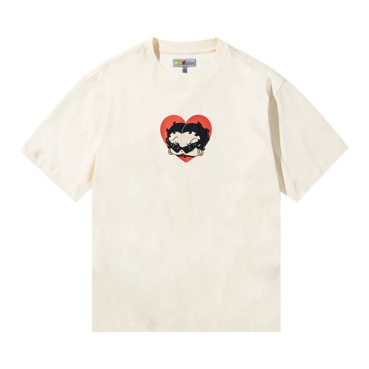 Market x Betty Boop Sweetheart T-Shirt 'Butter Cream'