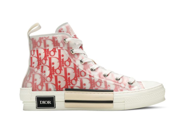 Dior B23 High 'Dior Oblique - White Red'