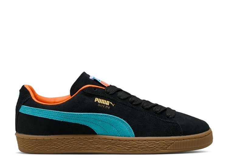 Carrots x Puma Suede 'Black Opale Blue'