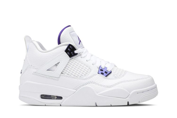 Air Jordan 4 Retro GS 'Purple Metallic'