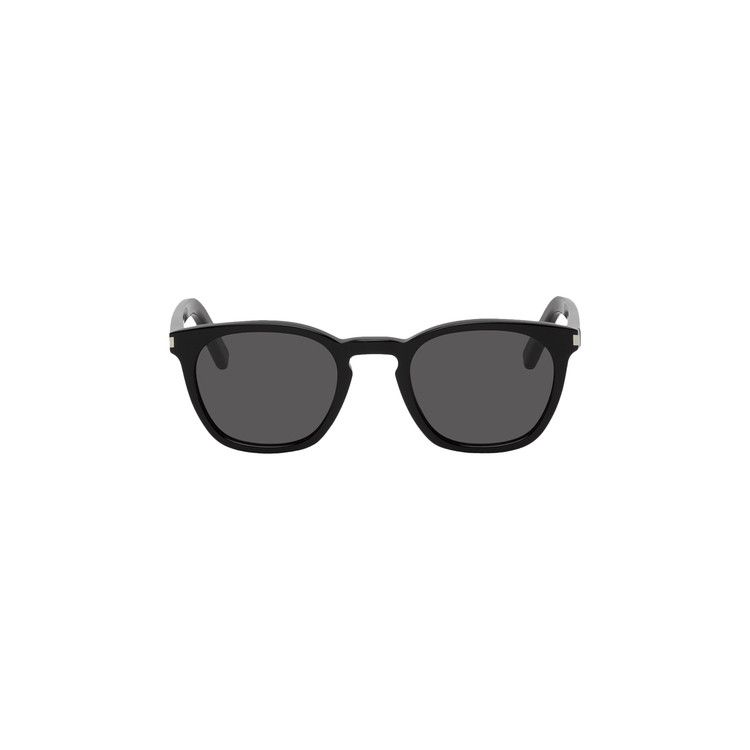Saint Laurent Classic SL 28 Round Sunglasses 'Black'