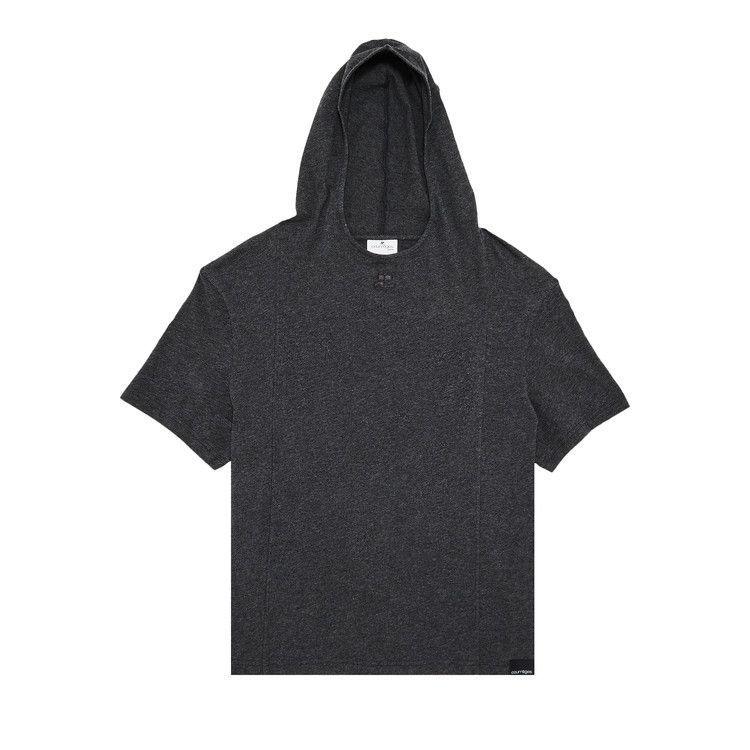 Courrèges Hooded T-Shirt 'Dark Heather Grey'