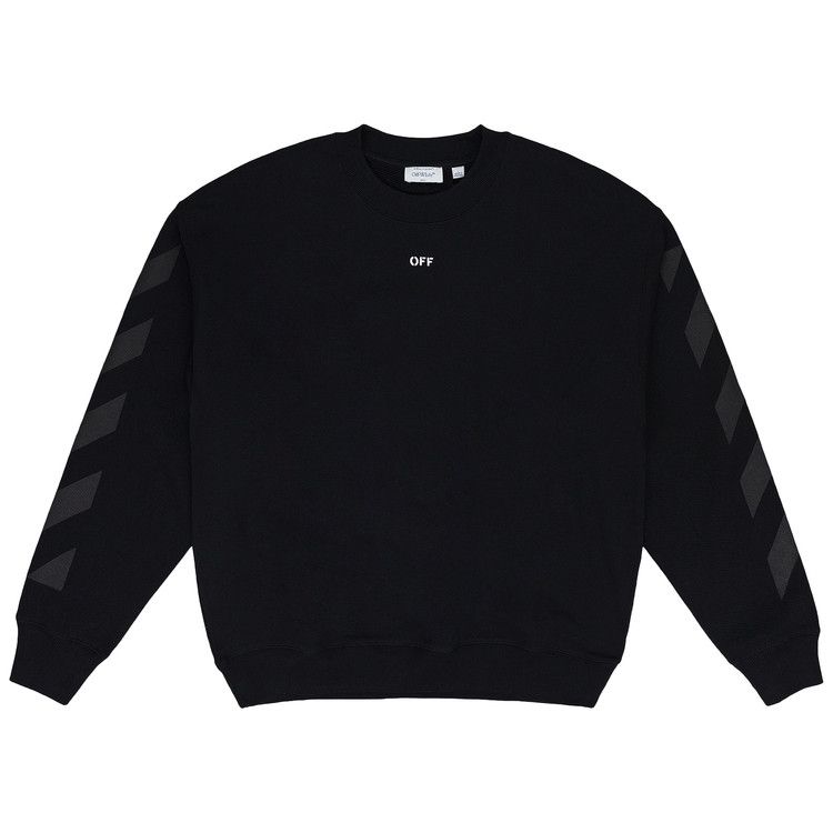 Off-White Cornely Diagonal Crewneck 'Black'