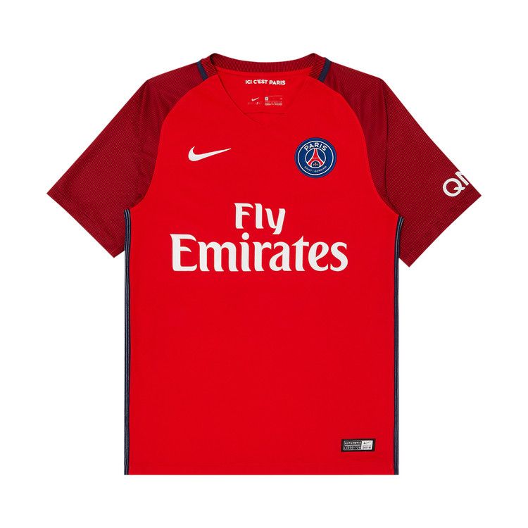 Paris Saint-Germain Away Stadium Jersey 'Red'