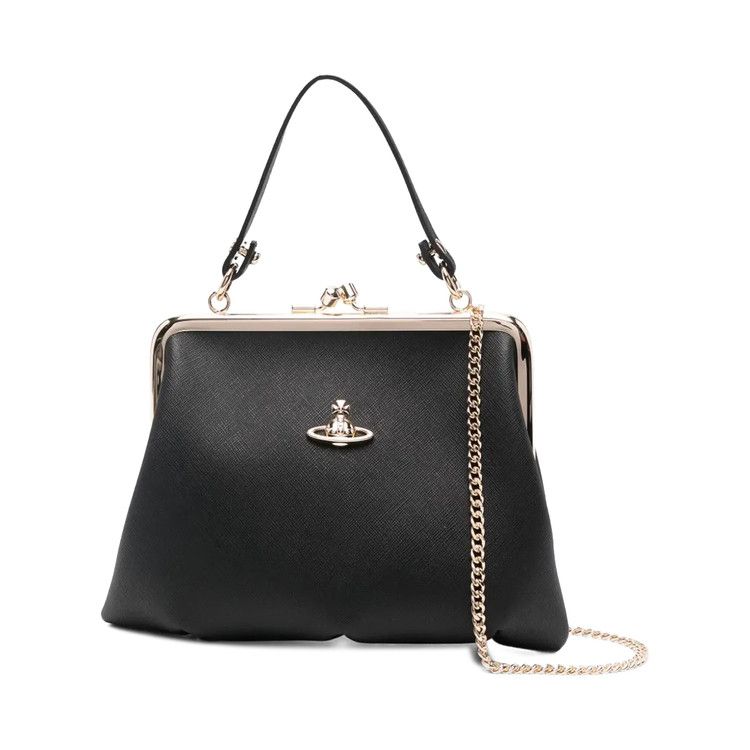 Vivienne Westwood Granny Frame Purse 'Black'