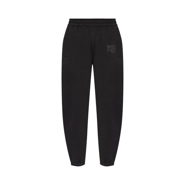 Alexander Wang Essential Terry Classic Sweatpant Puff Paint Logo 'Black'
