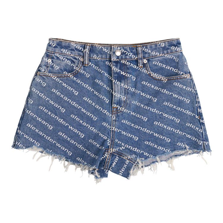 Alexander Wang Bite Shorts 'Deep Blue/White'