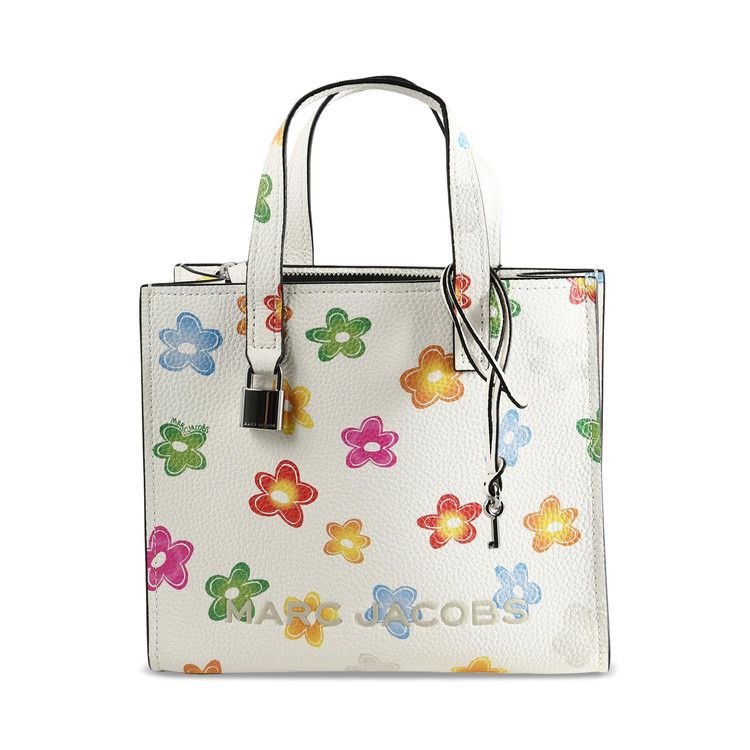 Marc Jacobs Mini Wild Daisy Bold Grind Bag 'White/Multicolor'