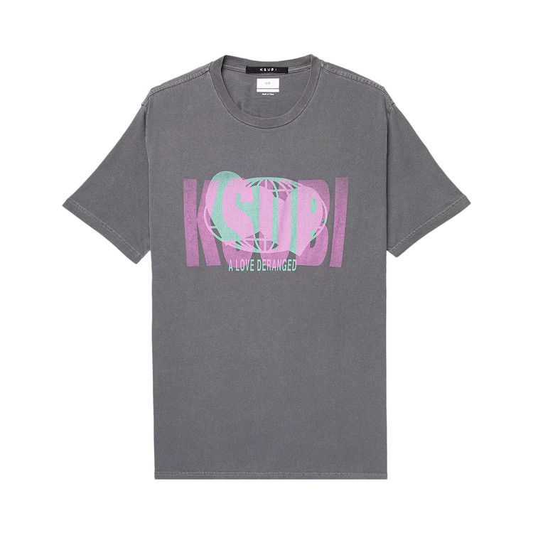 Ksubi Deranged Kash T-Shirt 'Charcoal'