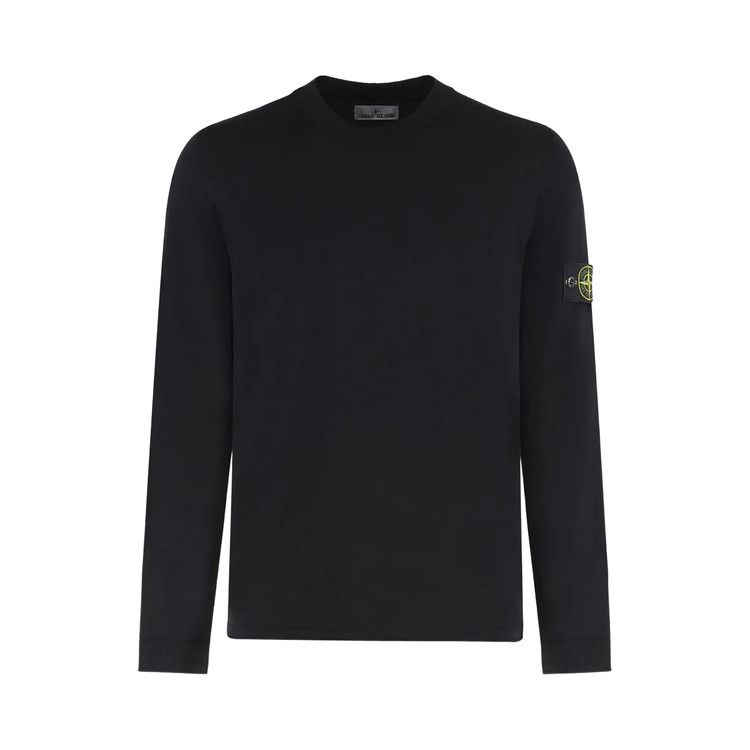 Stone Island Basic Crew Neck Sweatshirt 'Black'