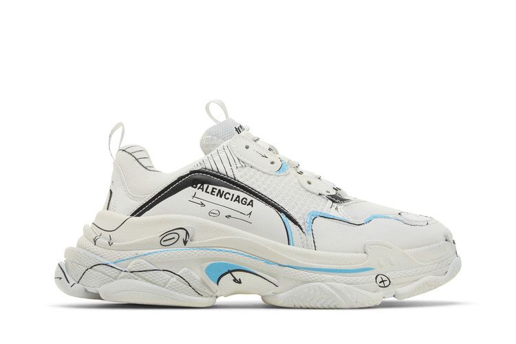Balenciaga Triple S Sneaker 'Sketch - White'